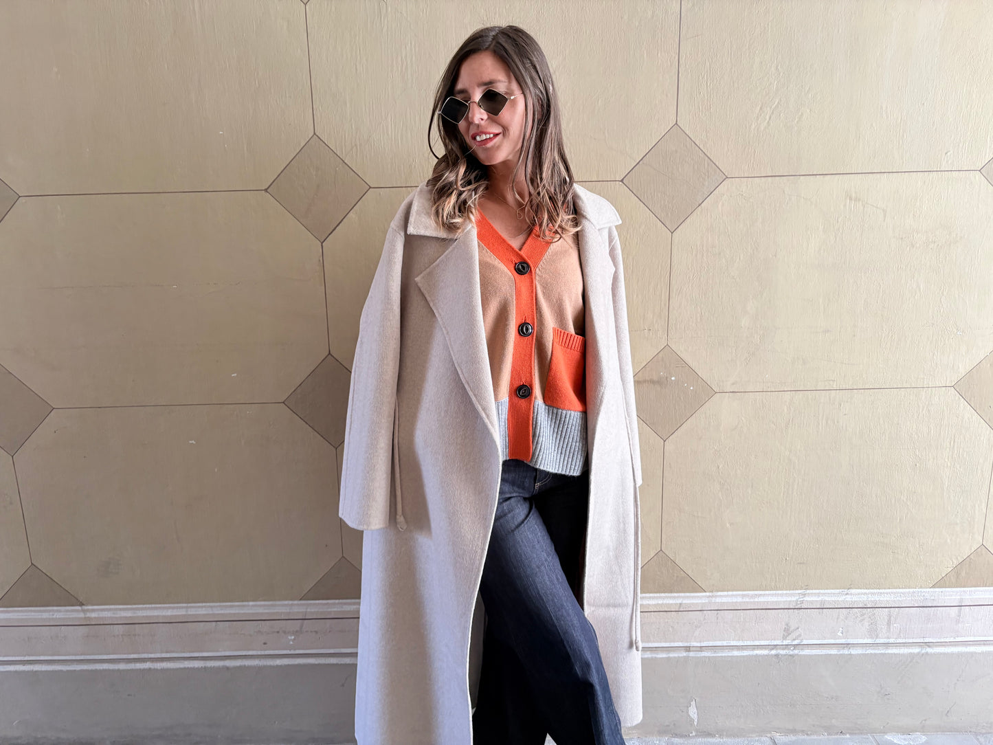 Cappotto cintura