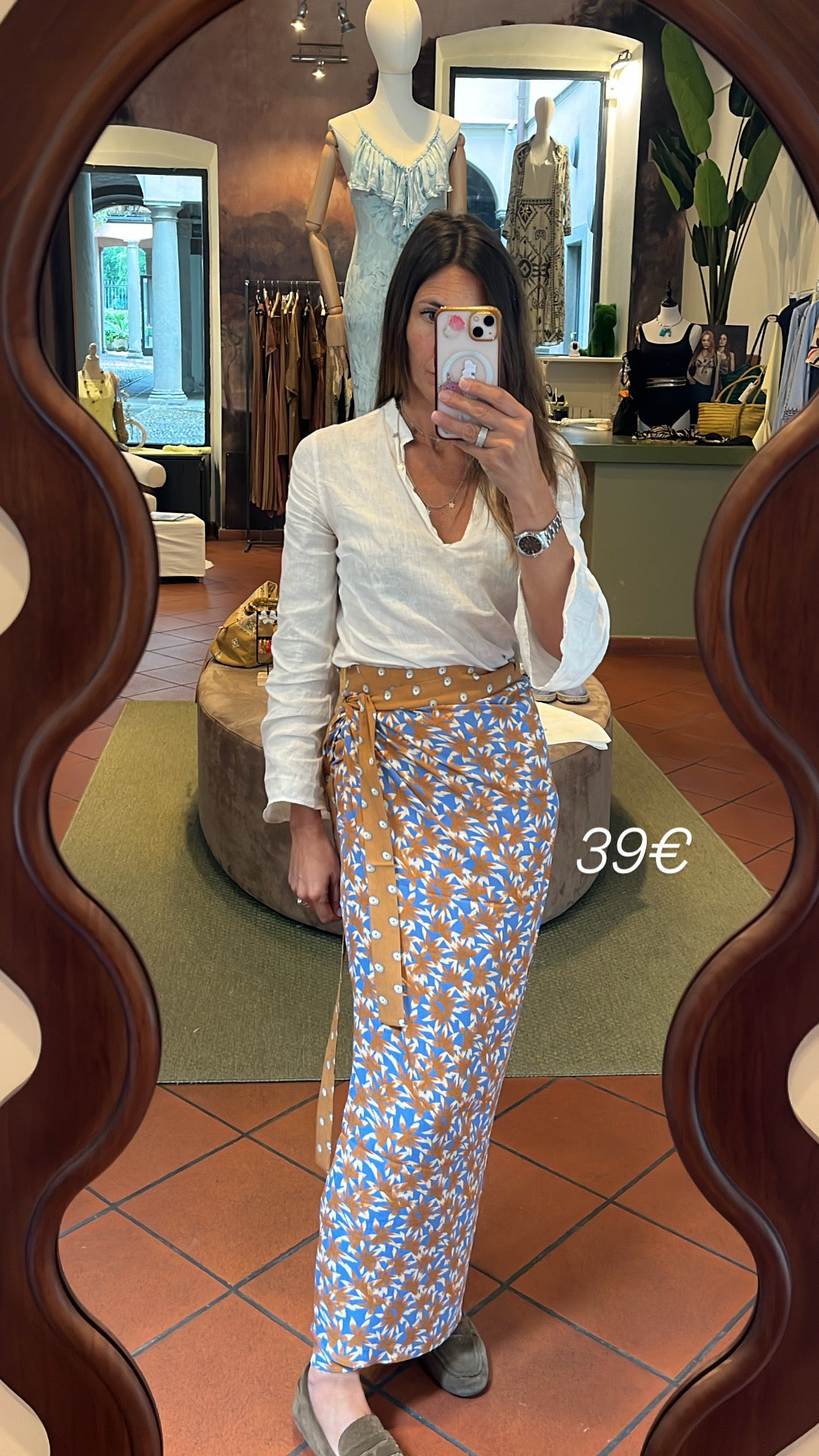 Camicia cotone bianca