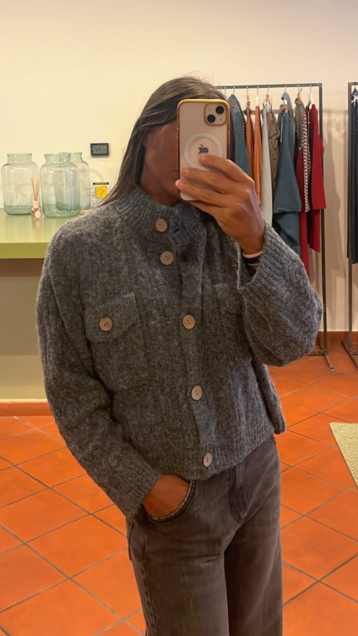 Bomber maglia