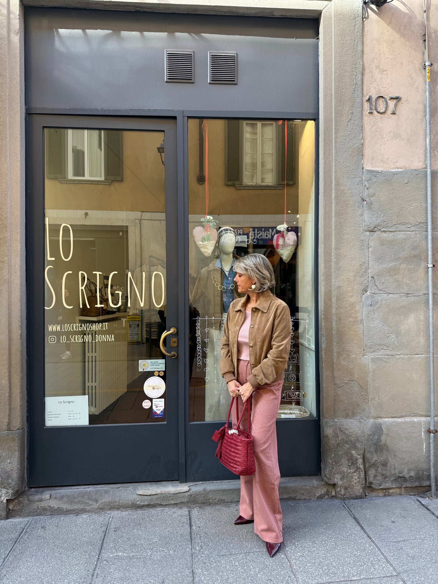 Jeans rosa brillanti