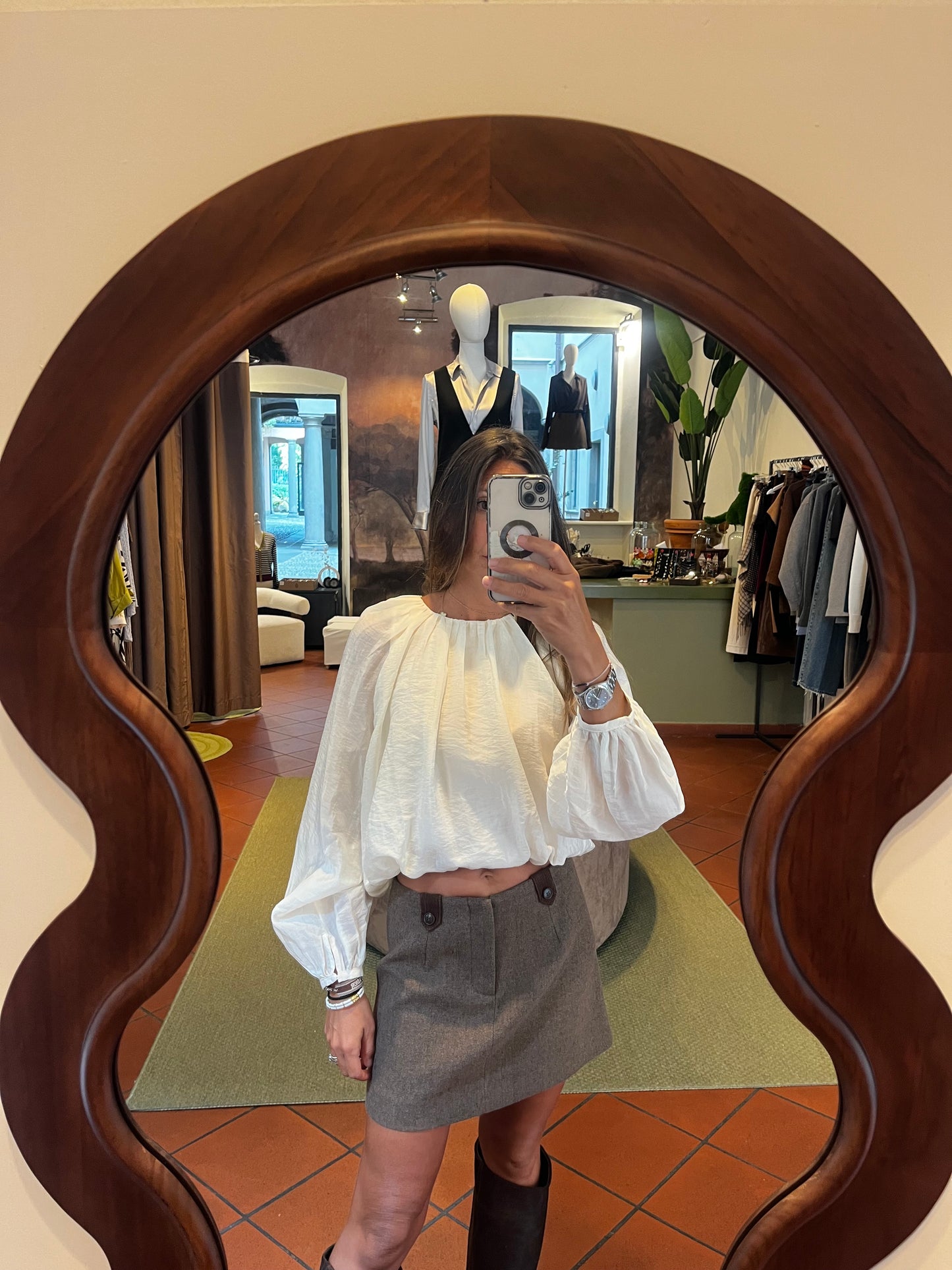 Camicia pouf