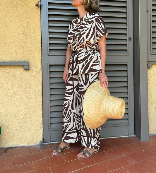 Pantalone animalier