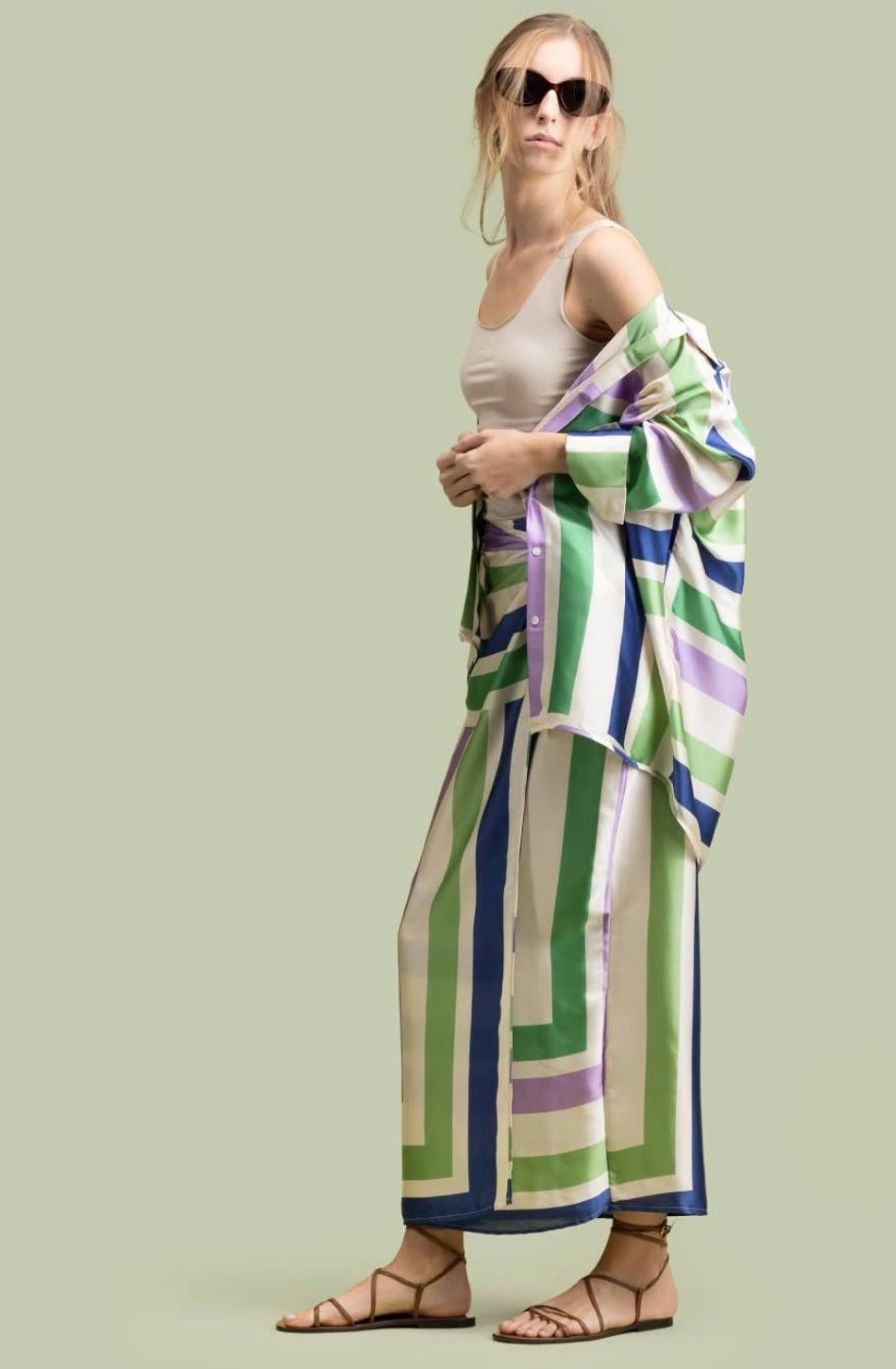 Camicia stampa foulard