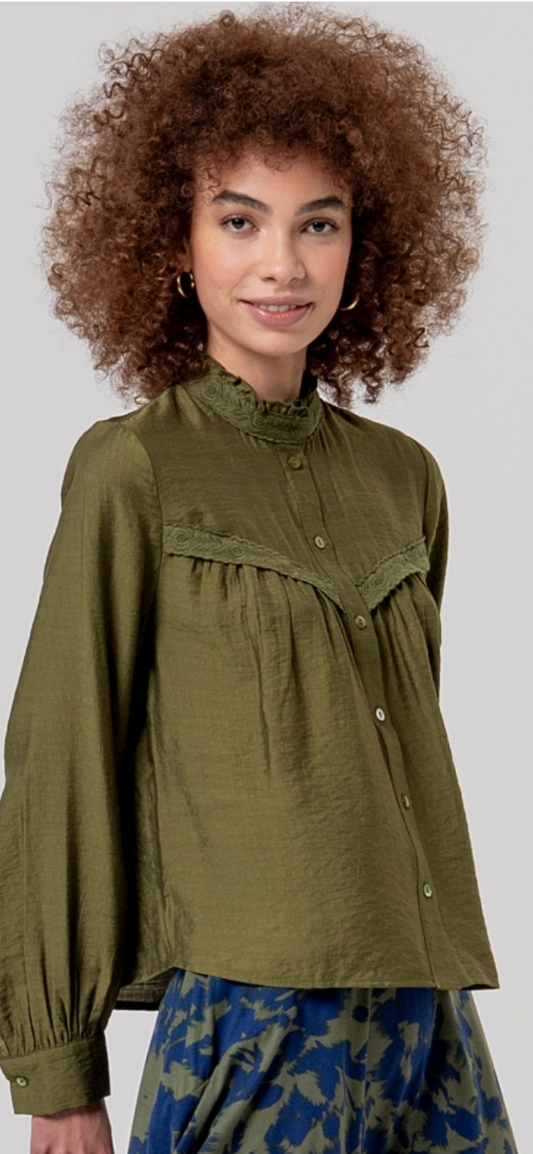 Camicia verde