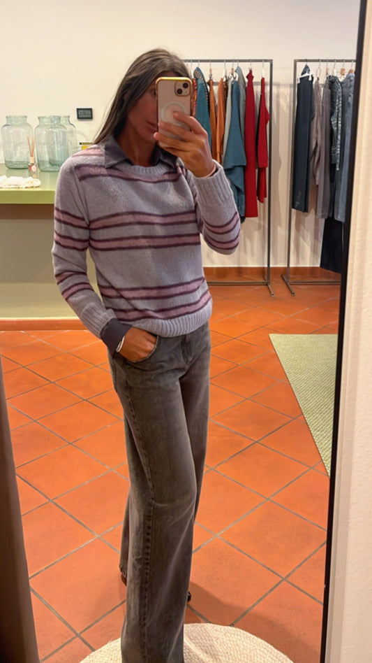 Maglione righe