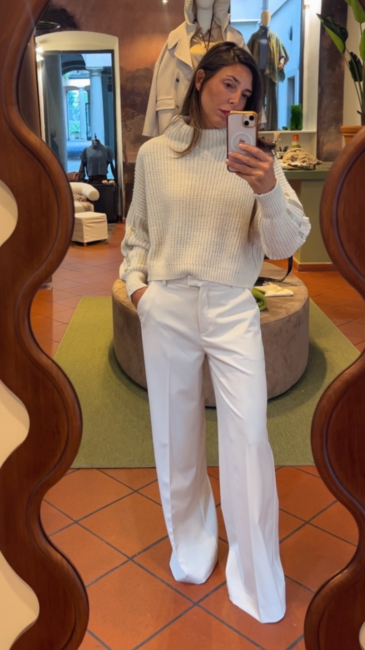 Pantalone panna