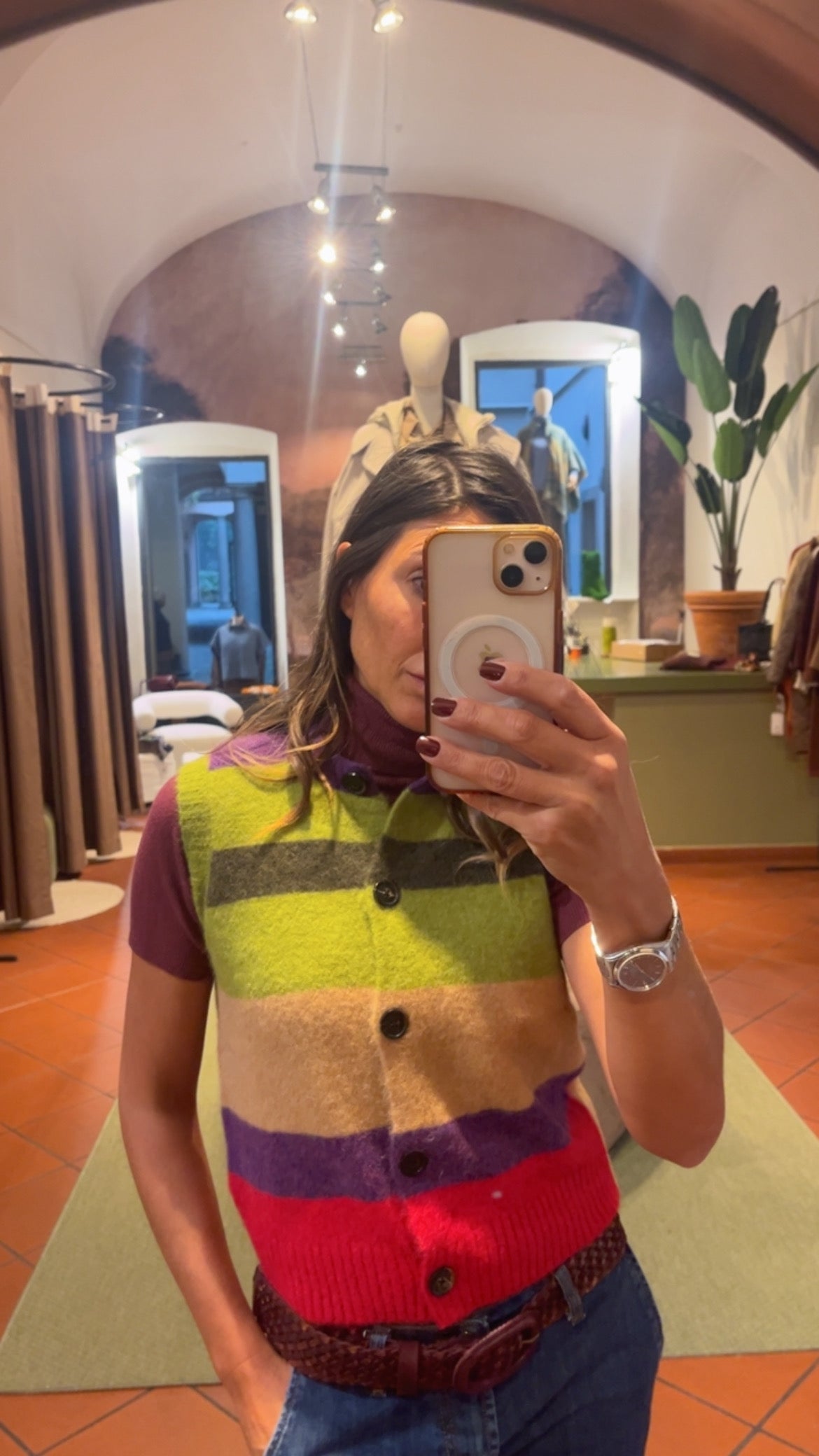 Gilet alpaca