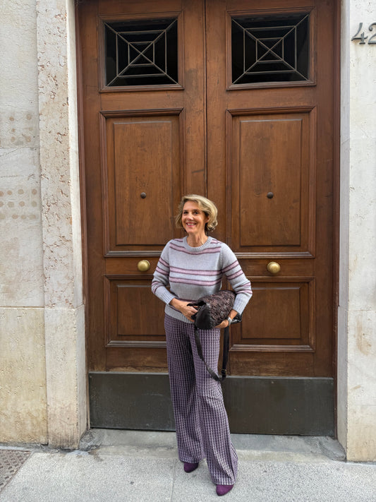 Pantalone geometrico