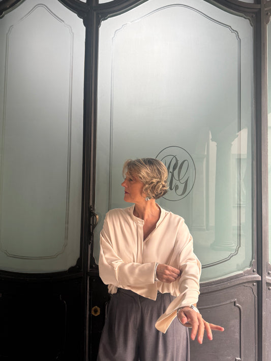 Camicia Giappone doppio satin