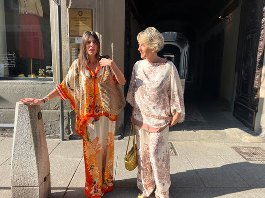 Pantalone multifantasia