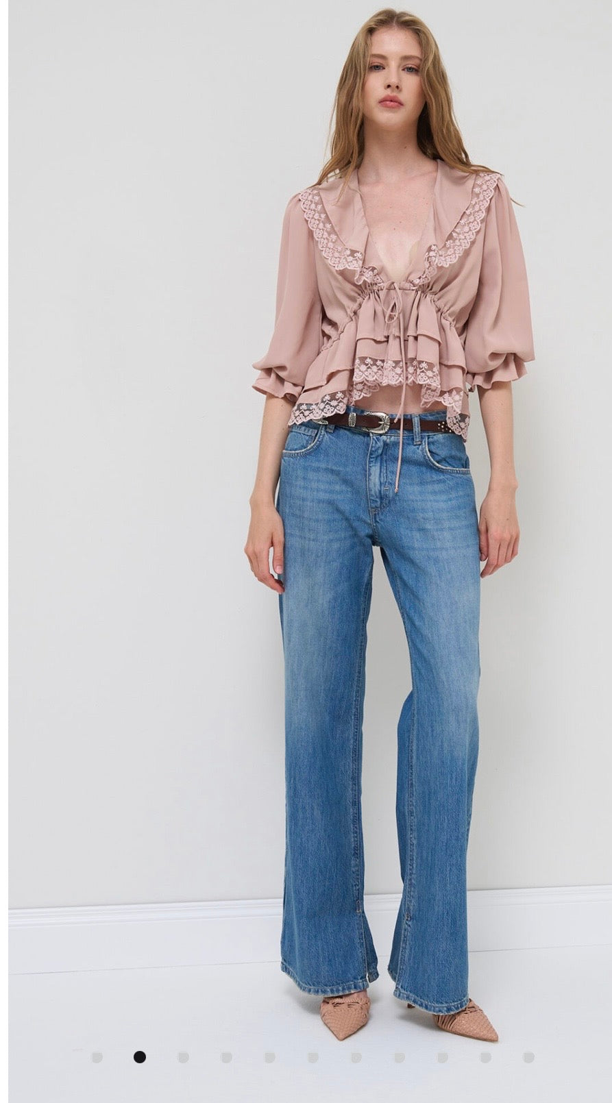 Camicia fluida