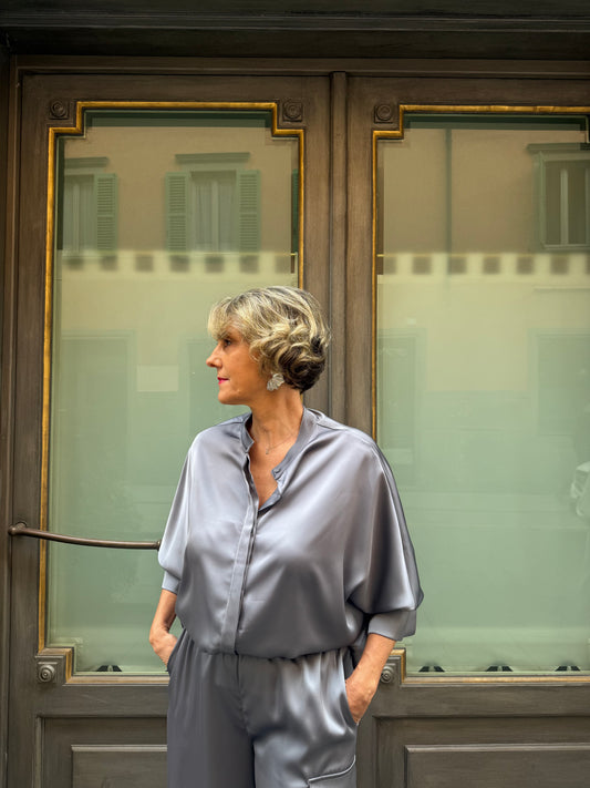 Camicia Giappone doppio satin