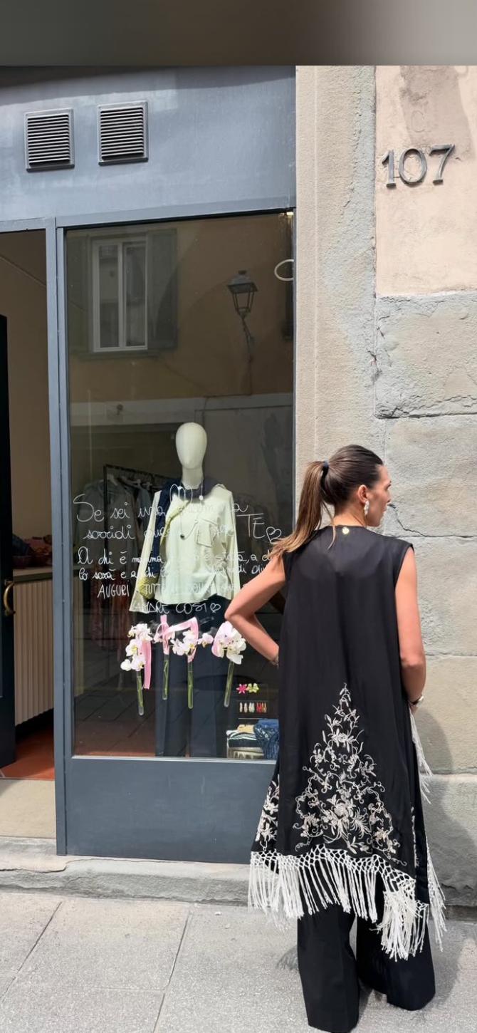 Gilet ricamato