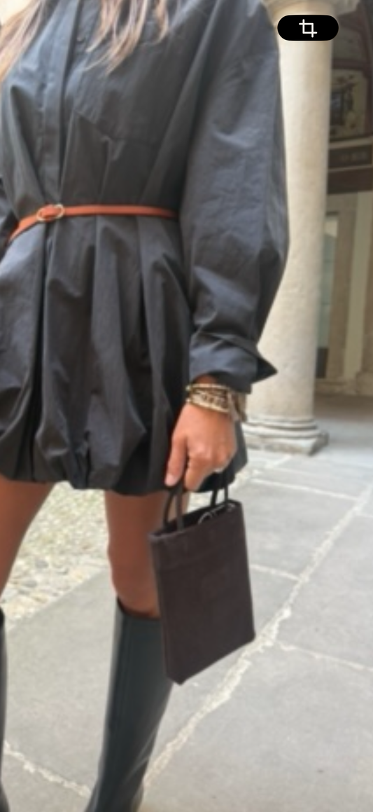 Minibag suede