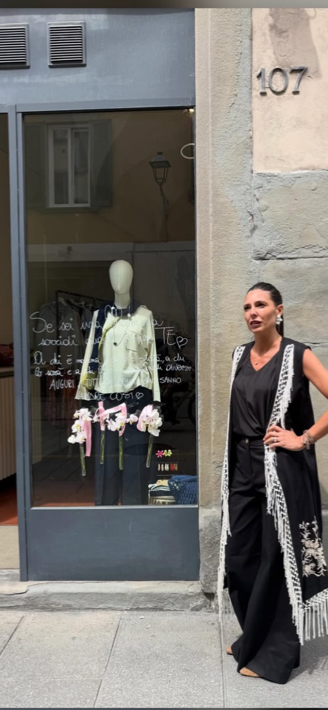 Gilet ricamato