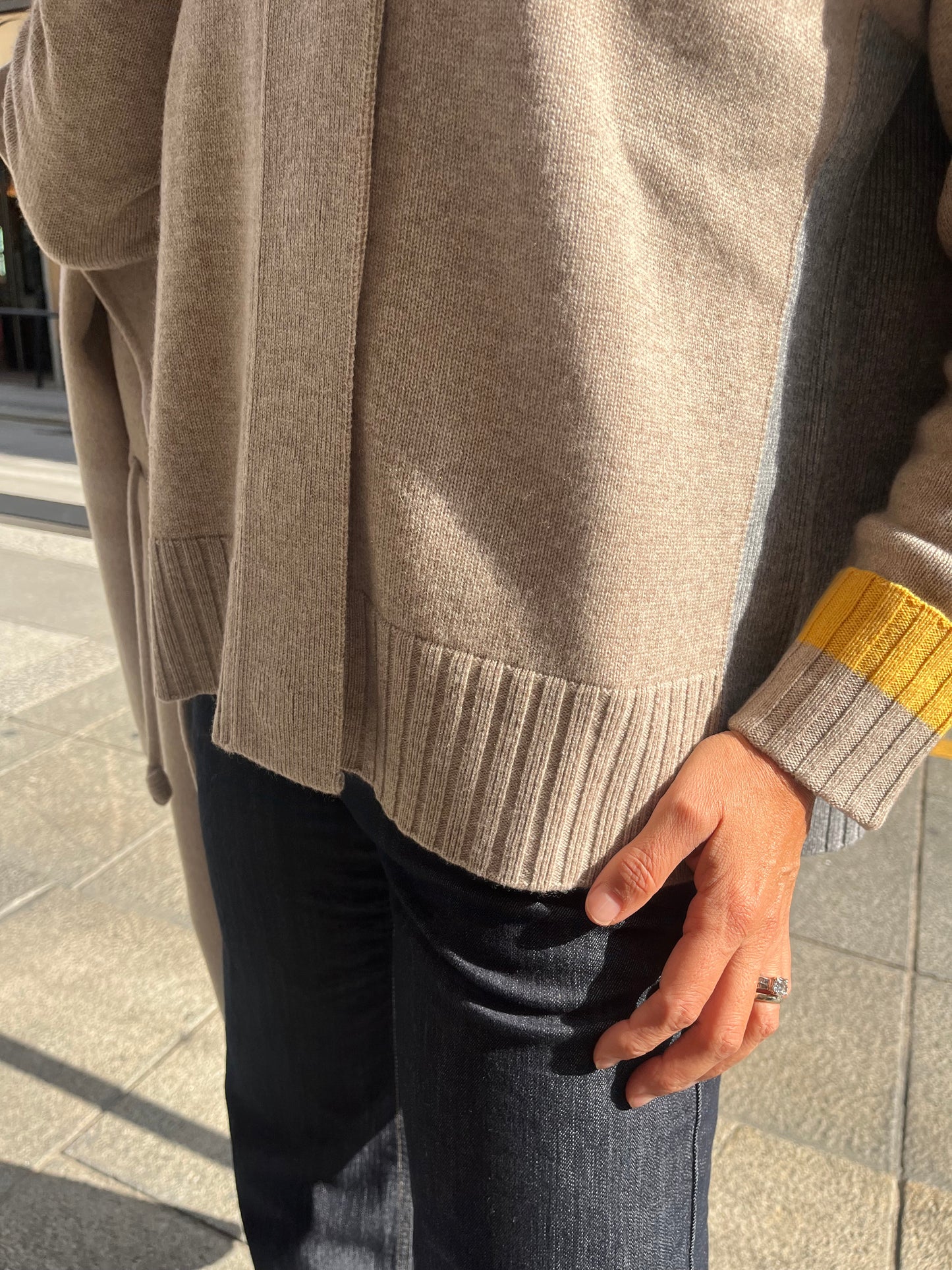 Maglione doppio colore