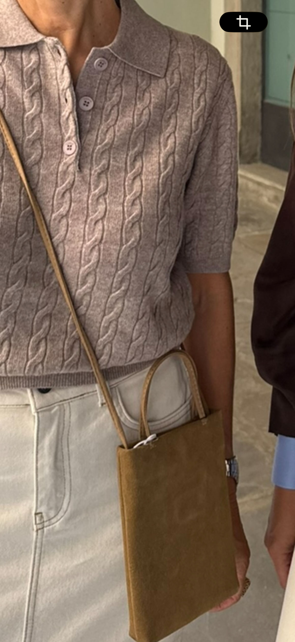 Minibag suede