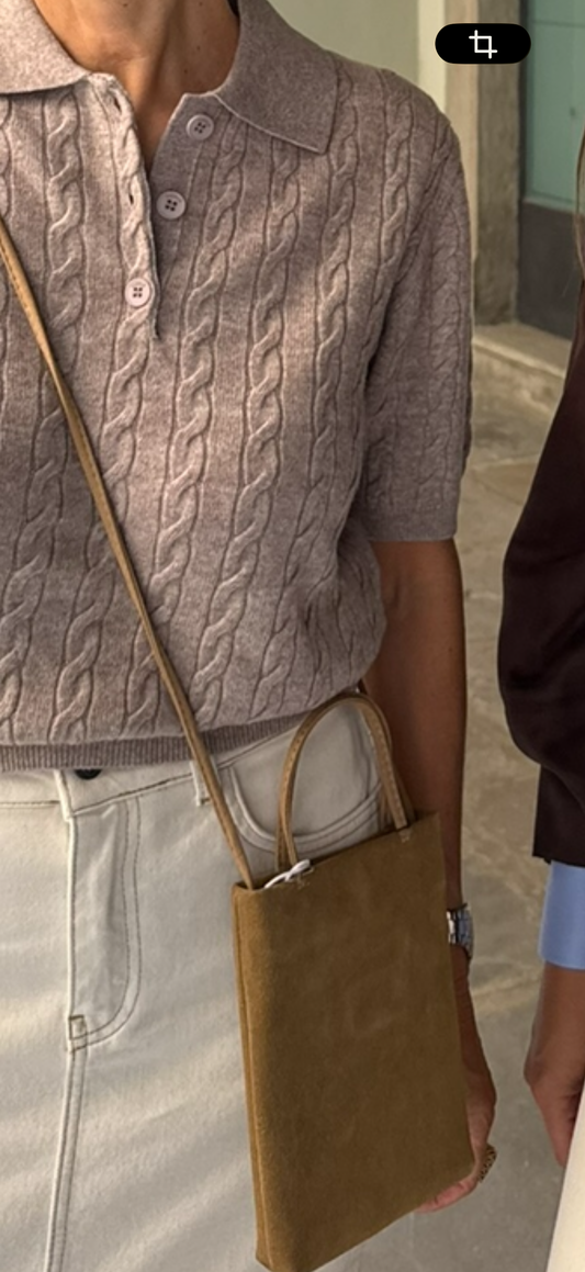 Minibag suede