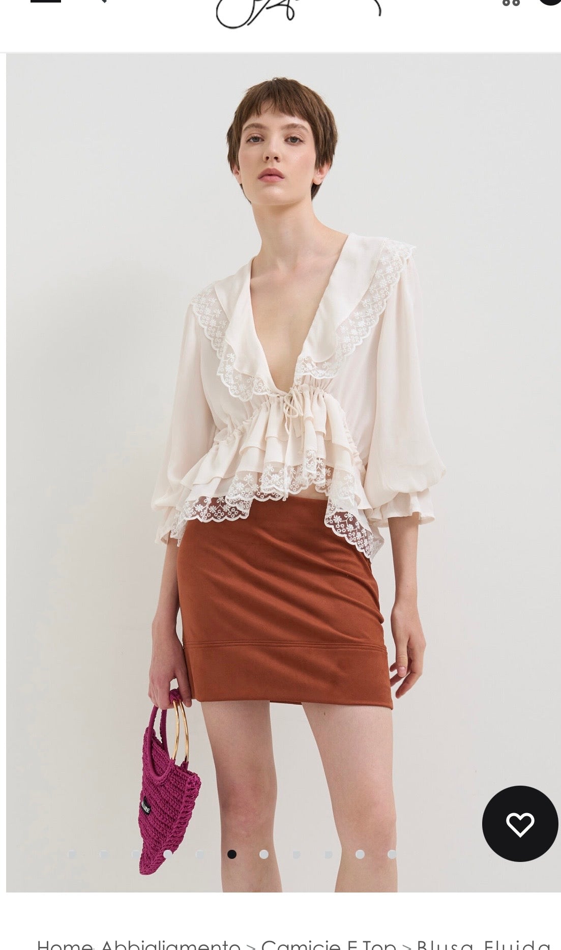 Camicia fluida