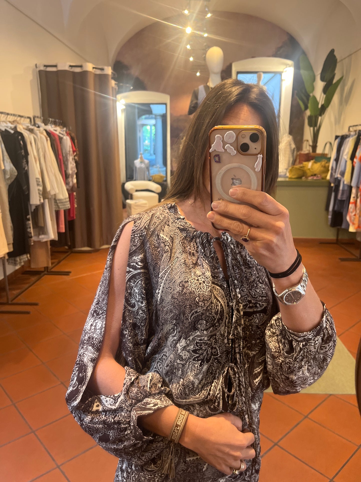 Camicia stampa etro