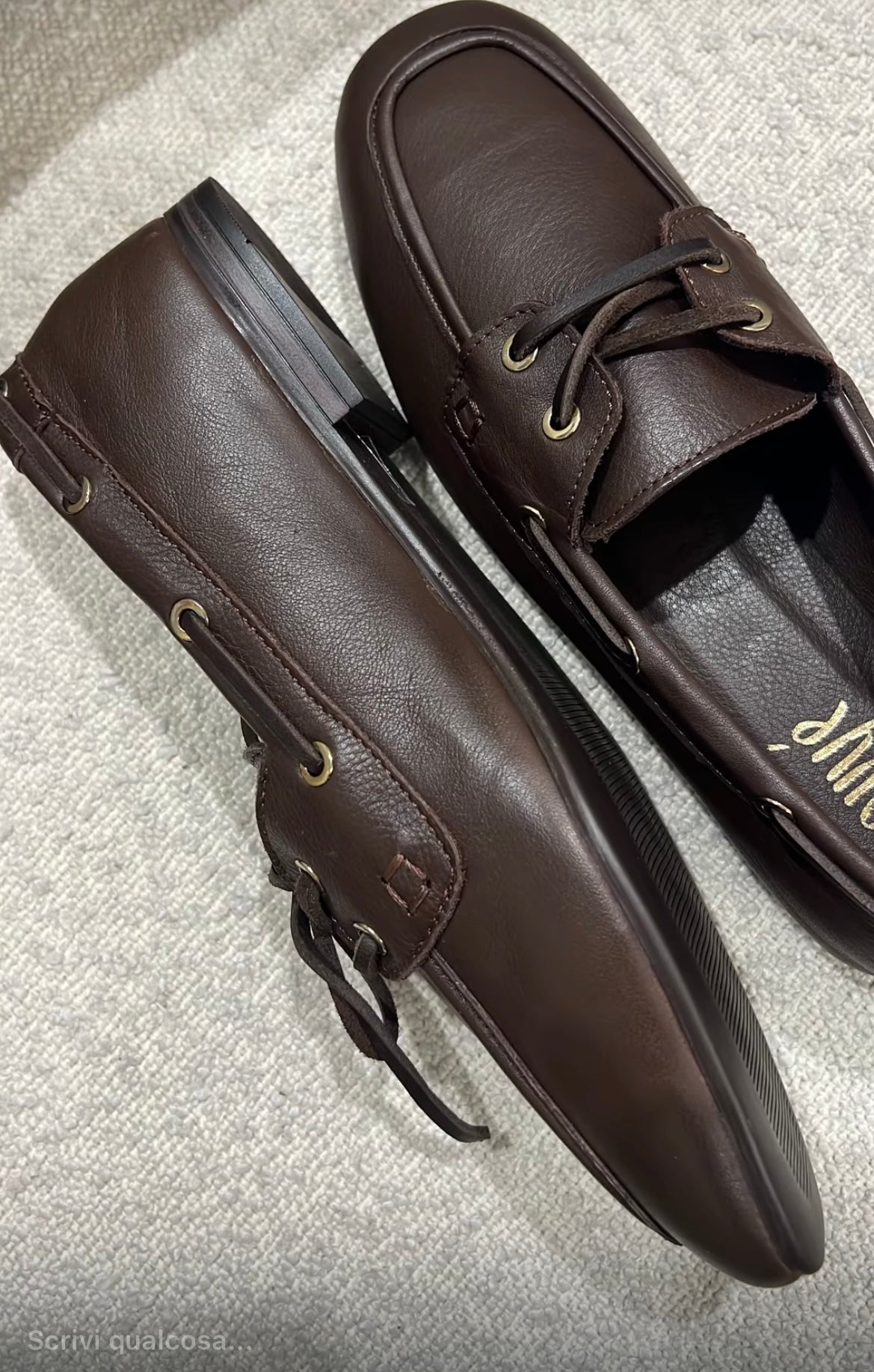 Mocassino pelle