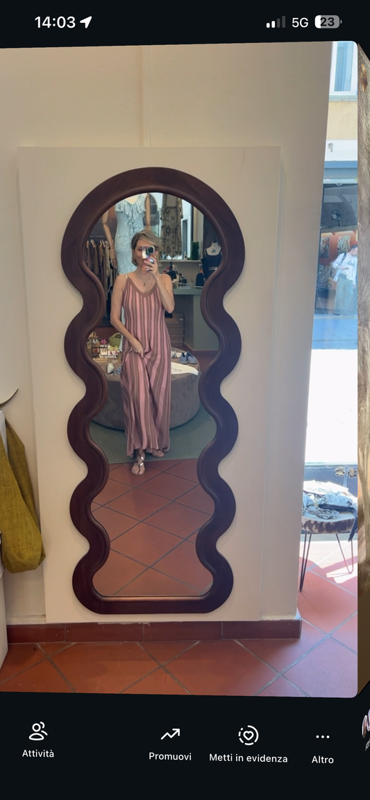 Abito lurex doppio colore