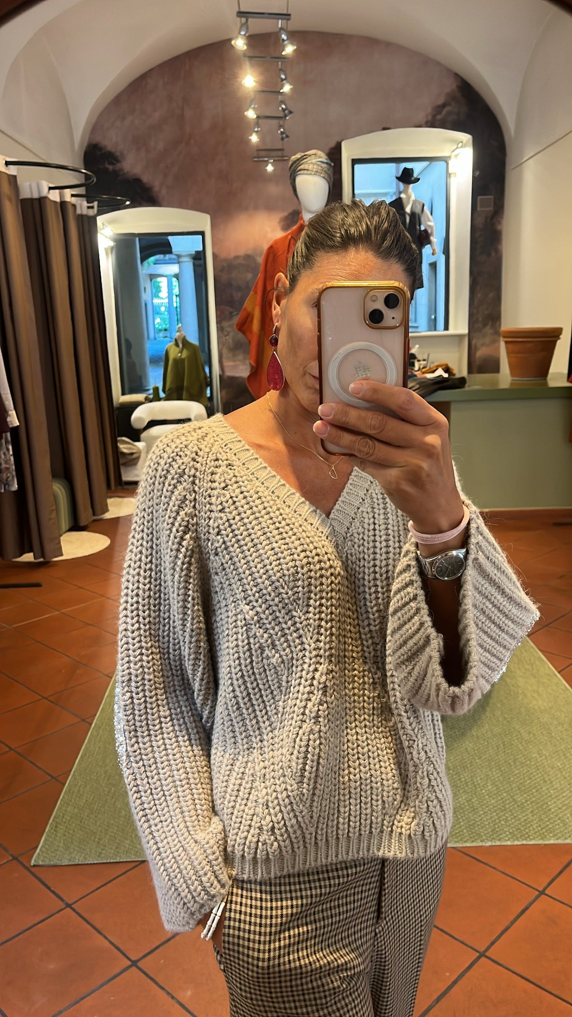 Maglione paiette