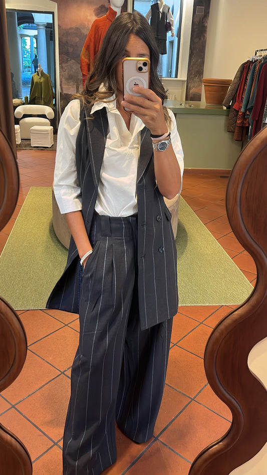Pantalone gessato