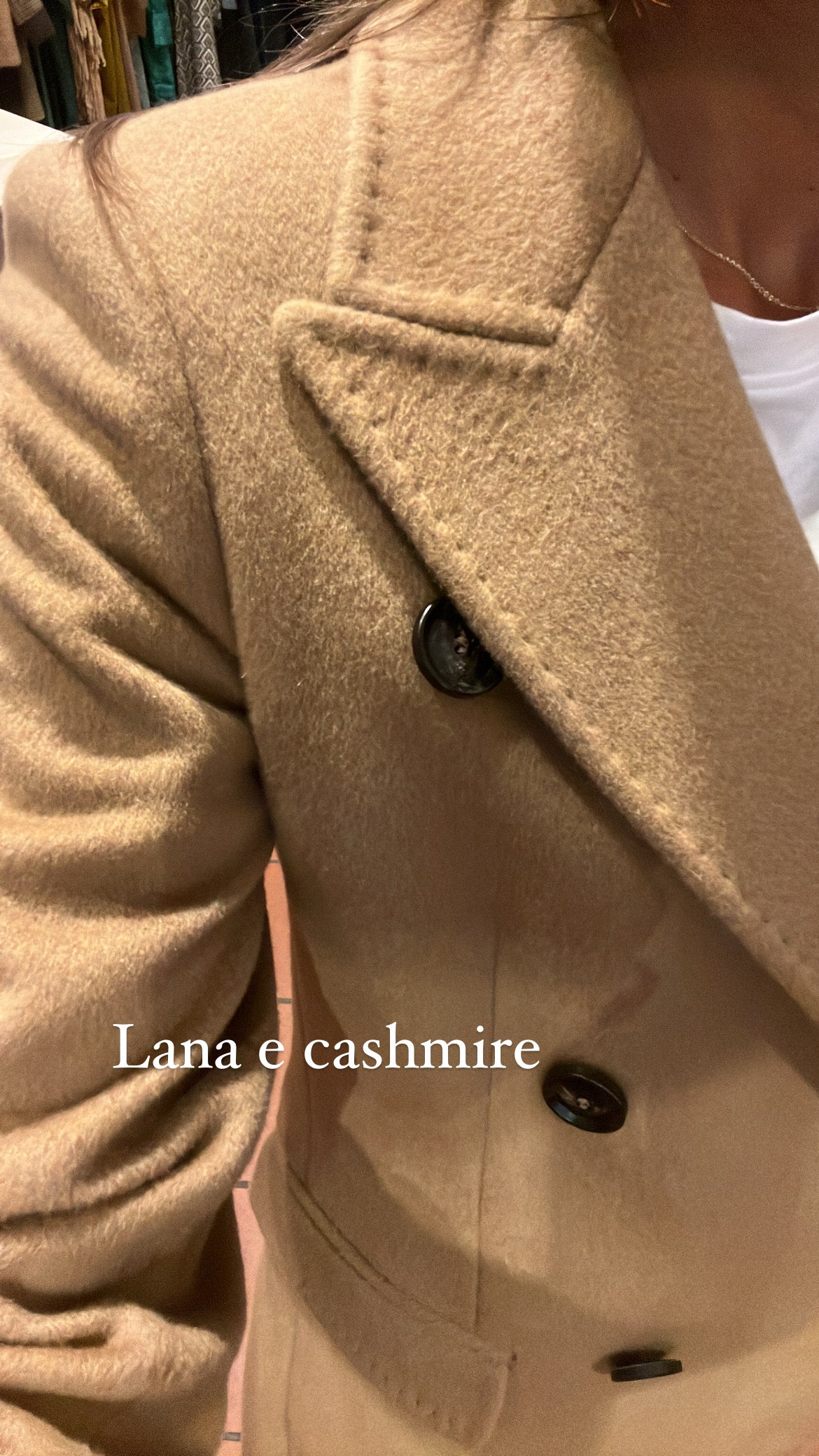 Cappotto camel coat
