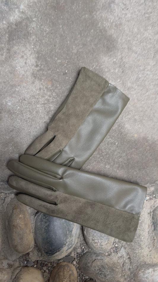 Guanti eco pelle
