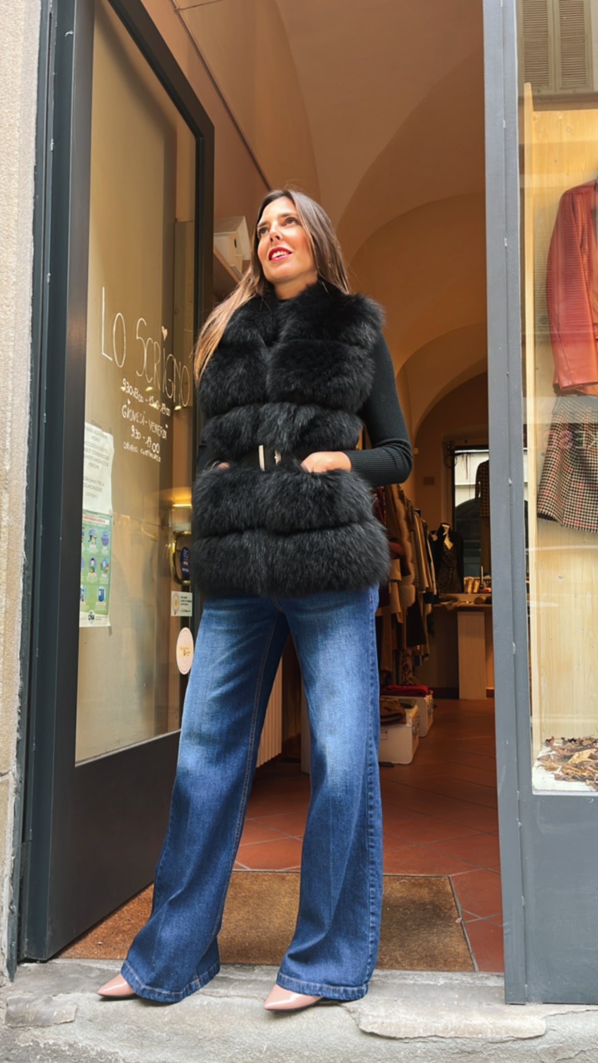 Gilet doghe Nero
